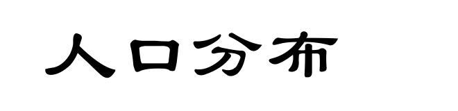 人口分布