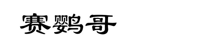赛鹦哥