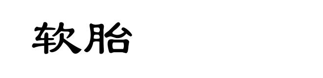 软胎