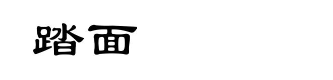 踏面