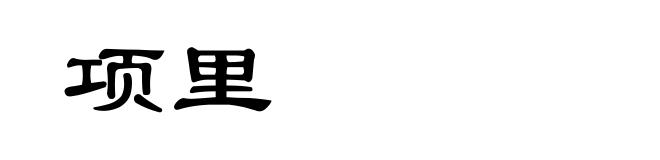项里
