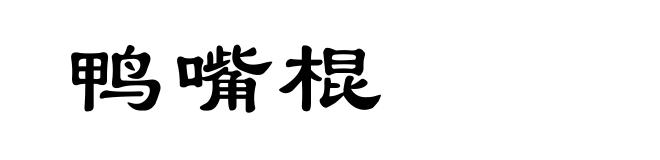 鸭嘴棍