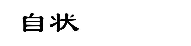 自状