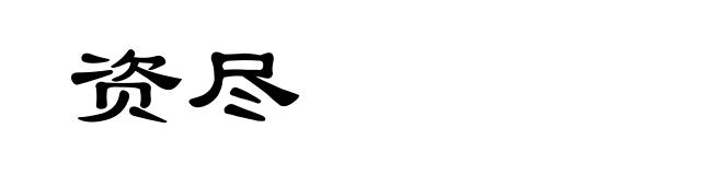 资尽