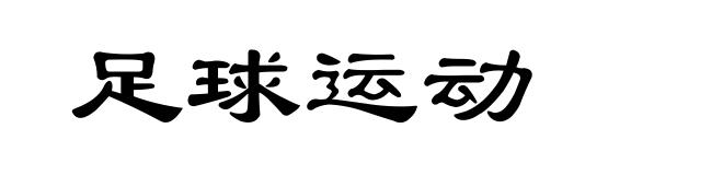 足球运动