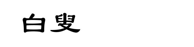 白叟