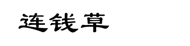 连钱草