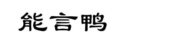 能言鸭