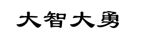 大智大勇