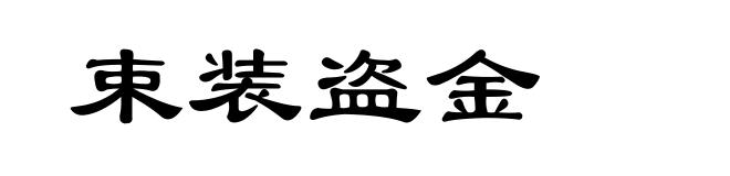 束装盗金