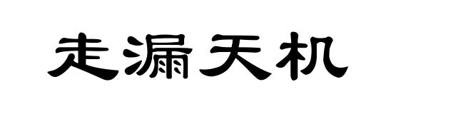 走漏天机