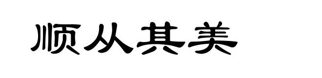 顺从其美