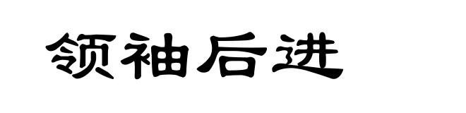 领袖后进