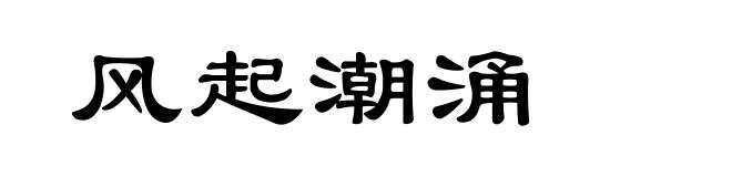 风起潮涌