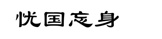 忧国忘身