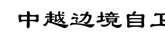 中越边境自卫反击战