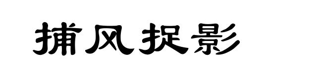 捕风捉影