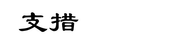 支措