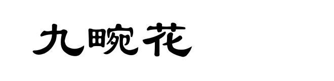九畹花