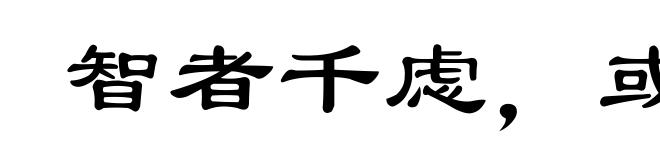 智者千虑，或有一失