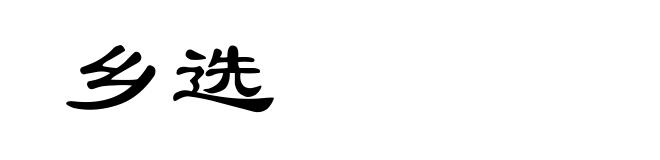 乡选
