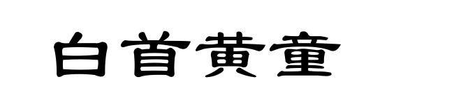 白首黄童
