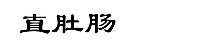 直肚肠