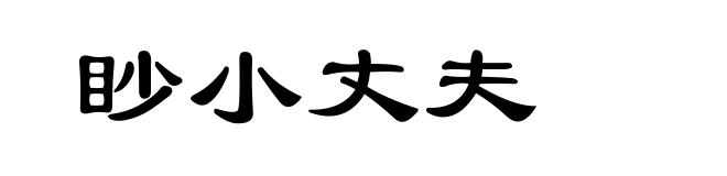 眇小丈夫