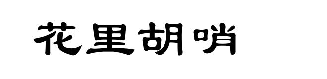 花里胡哨