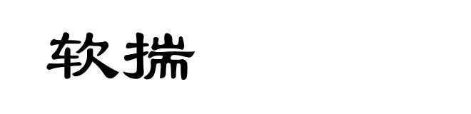 软揣