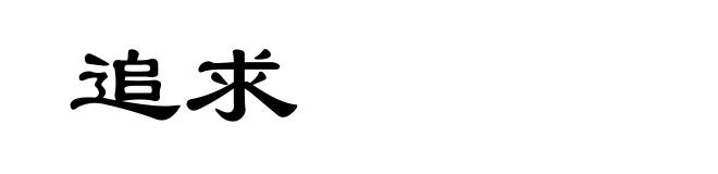 追求