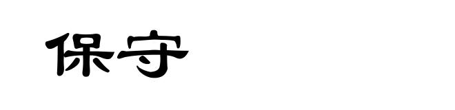 保守