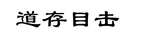 道存目击
