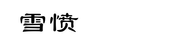 雪愤