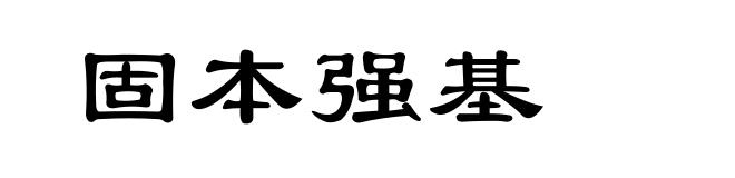 固本强基