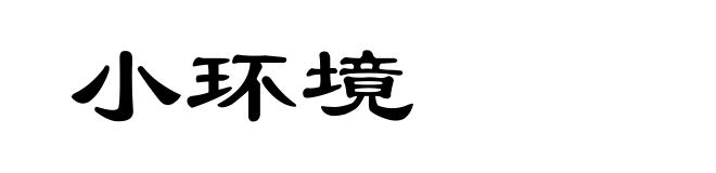 小环境