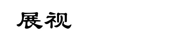 展视