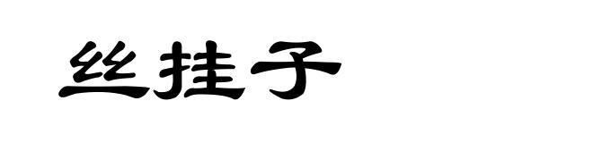 丝挂子