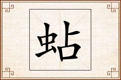 蛅怎么写
